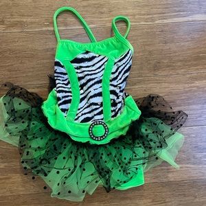 Girls dance costume